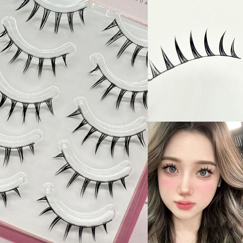 Eyelash Extension Japanese - 5 Pairs Pack Japanese Cosplay False