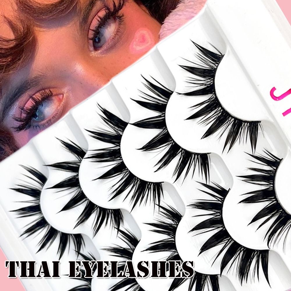 Eyelash Extension Japanese - 5 Đôi Lông Mi Cos Kịch