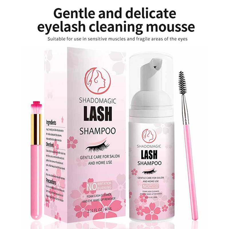 【A】60ML Fast Cleaning Lash Sha - đánh giá và giá Eyelash Extension Foam Cleanser