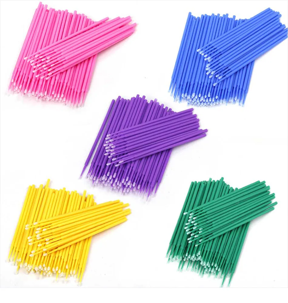 100Pcs/bag Disposable Eyelash  - đánh giá và giá Eyelash Extension Guide