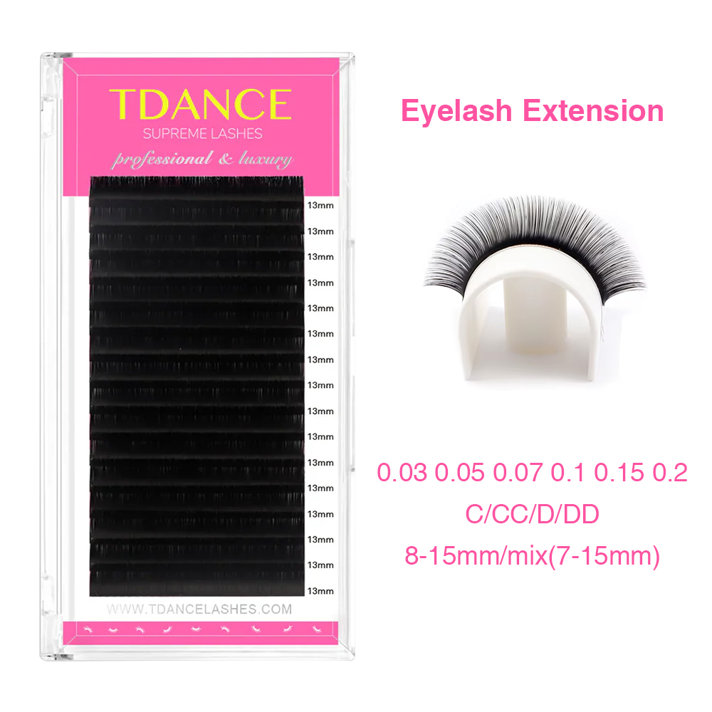 TDANCE Eyelash Extension 16Row - đánh giá và giá Eyelash Extension Review
