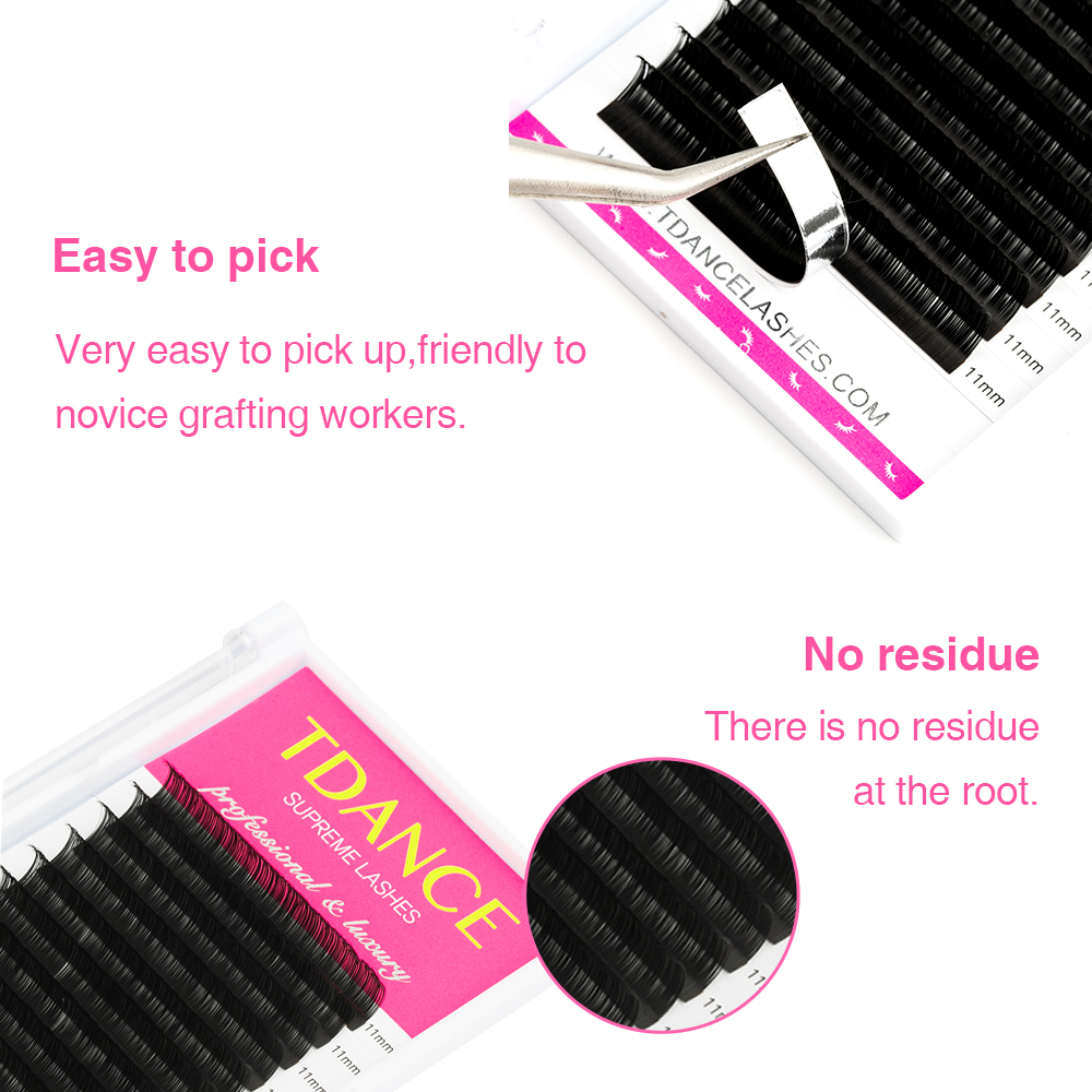 TDANCE Eyelash Extension 16Row - đánh giá và giá Eyelash Extension Review