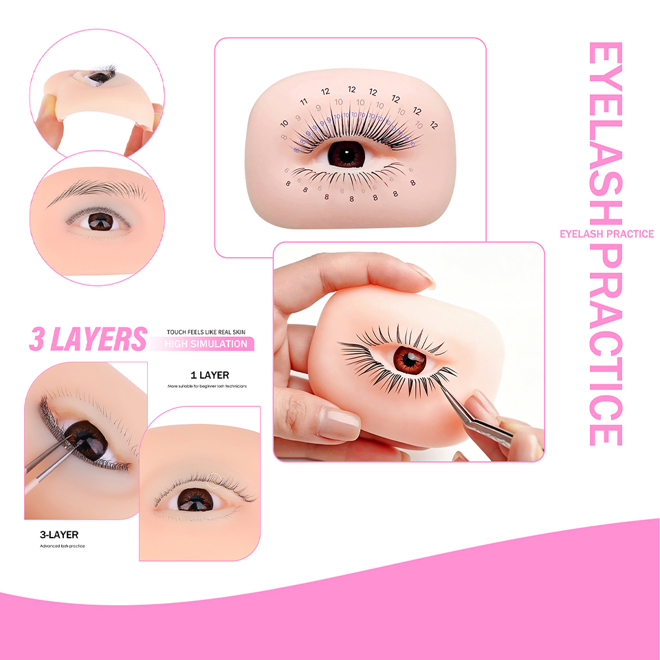 3 Layers Lashes Reusable Manne - đánh giá và giá Eyelash Extension Guide