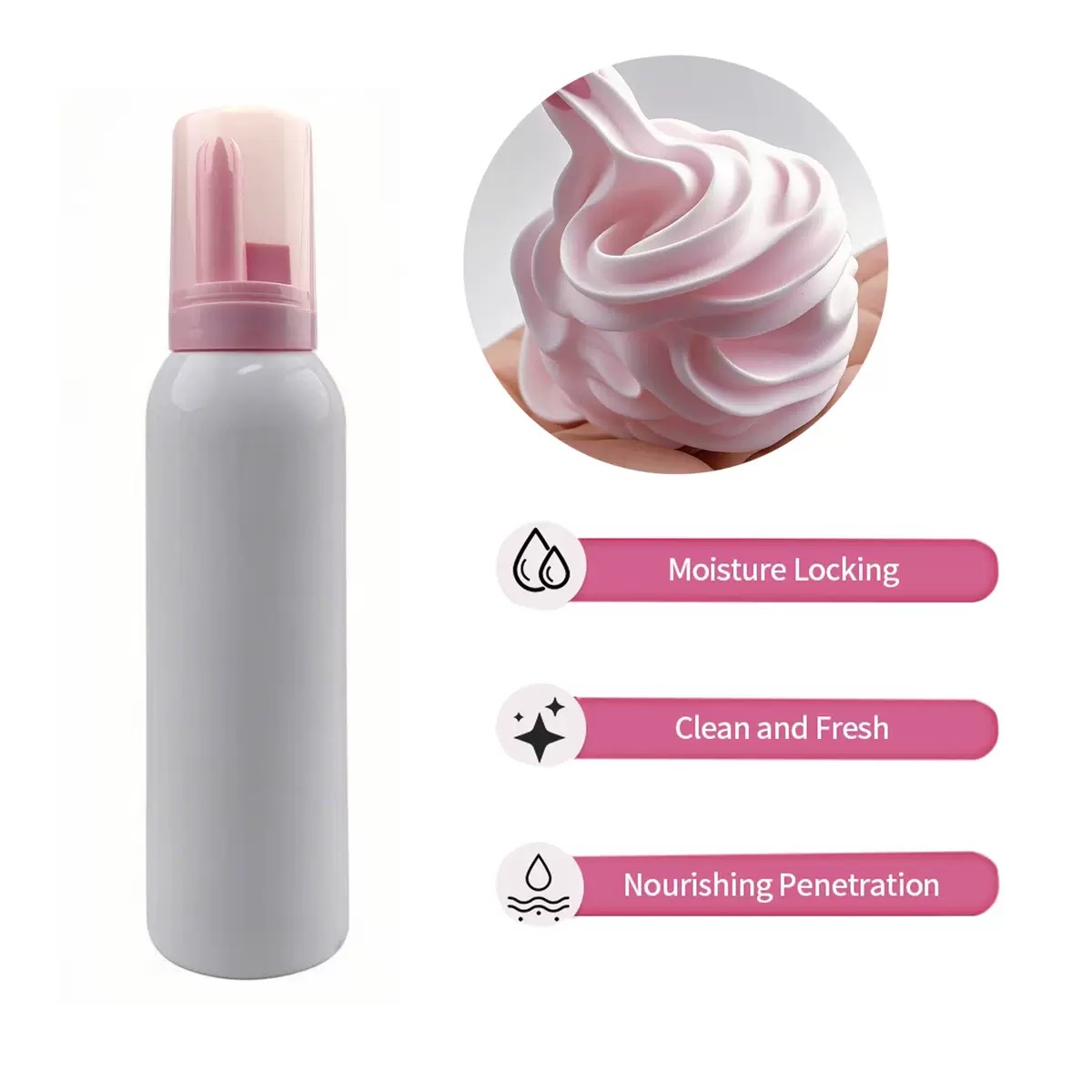Customized  Whipped Lash Shamp - đánh giá và giá Eyelash Extension Foam Cleanser