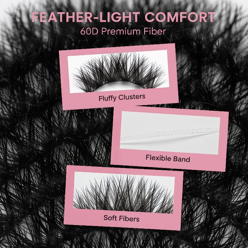 1 Set DIY Individual Eyelashes - đánh giá và giá Eyelash Extension Fan