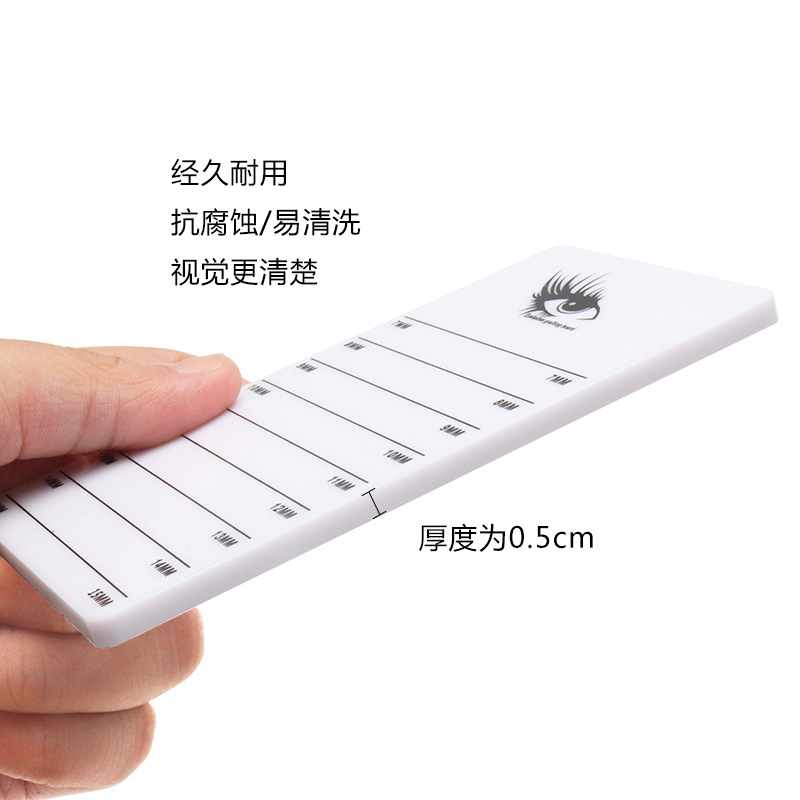1Pc Acrylic Lash Holder Palett - đánh giá và giá Eyelash Extension Remover At Home