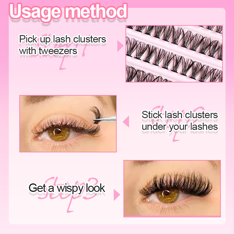 Individual Lashes Eyelash tuft - đánh giá và giá Eyelash Extension Natural