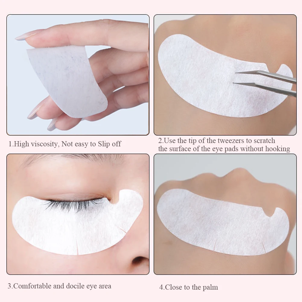 50/100PCS U Shape Eyelash Pads - đánh giá và giá Eyelash Extension Glasses