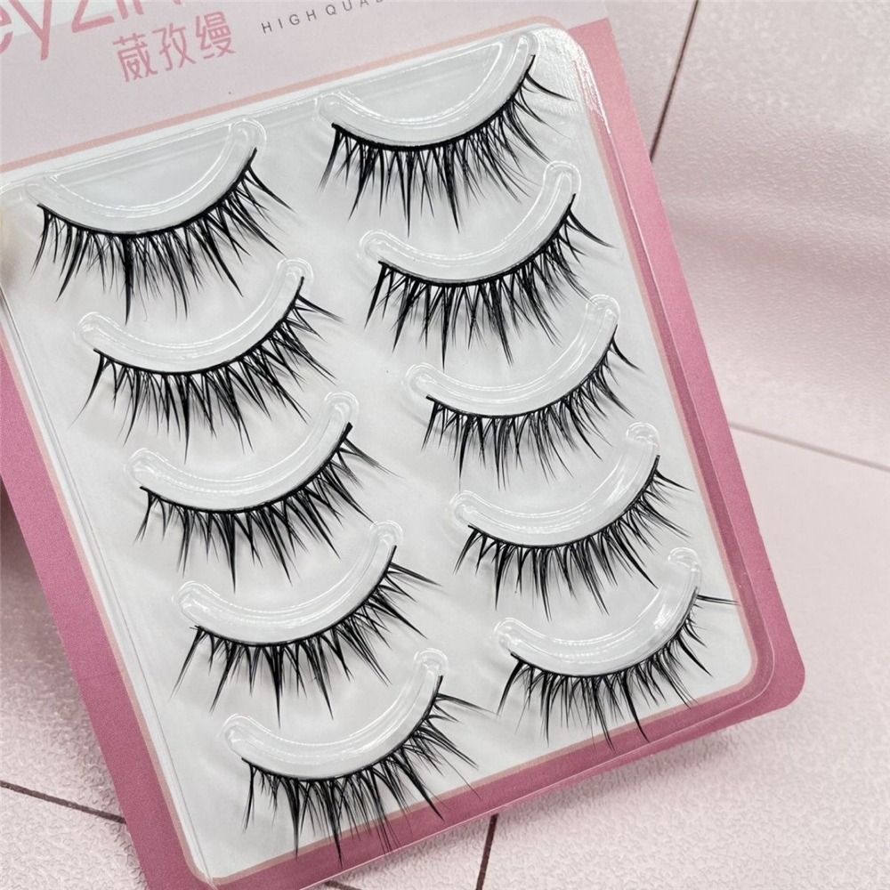 5 Pairs Pack Japanese Cosplay  - đánh giá và giá Eyelash Extension Japanese