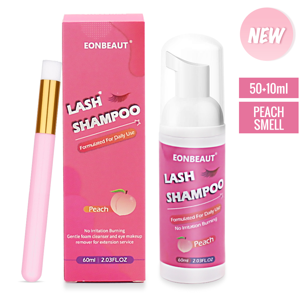 60ml Eyelash Extension Shampoo - đánh giá và giá Eyelash Extension Foam Cleanser