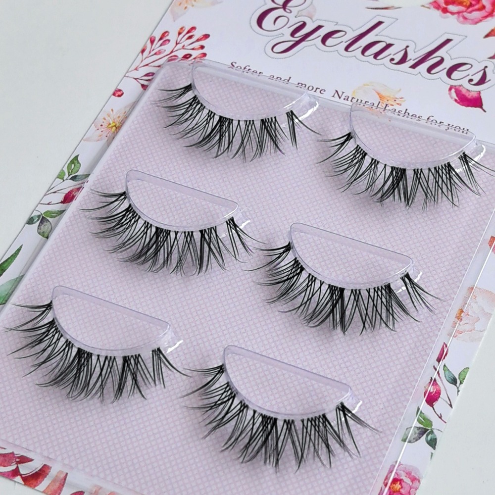 Natural Look False Eyelashes J - đánh giá và giá Eyelash Extension Japanese