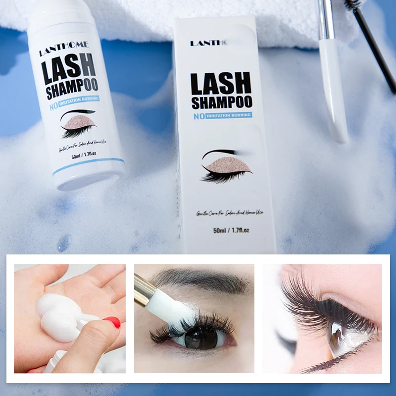 50ML Pro Eyelash Extension Sha - đánh giá và giá Eyelash Extension Foam Cleanser