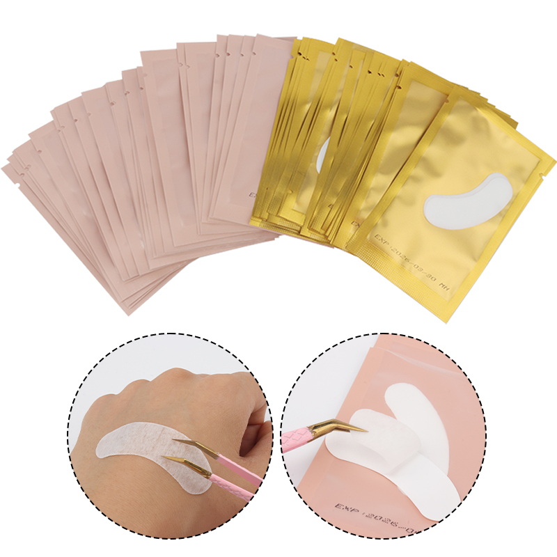 50 Pairs Eye Patches Under Eye - đánh giá và giá Eyelash Extension Glasses