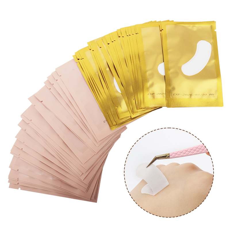 50 Pairs Eye Patches Under Eye - đánh giá và giá Eyelash Extension Glasses