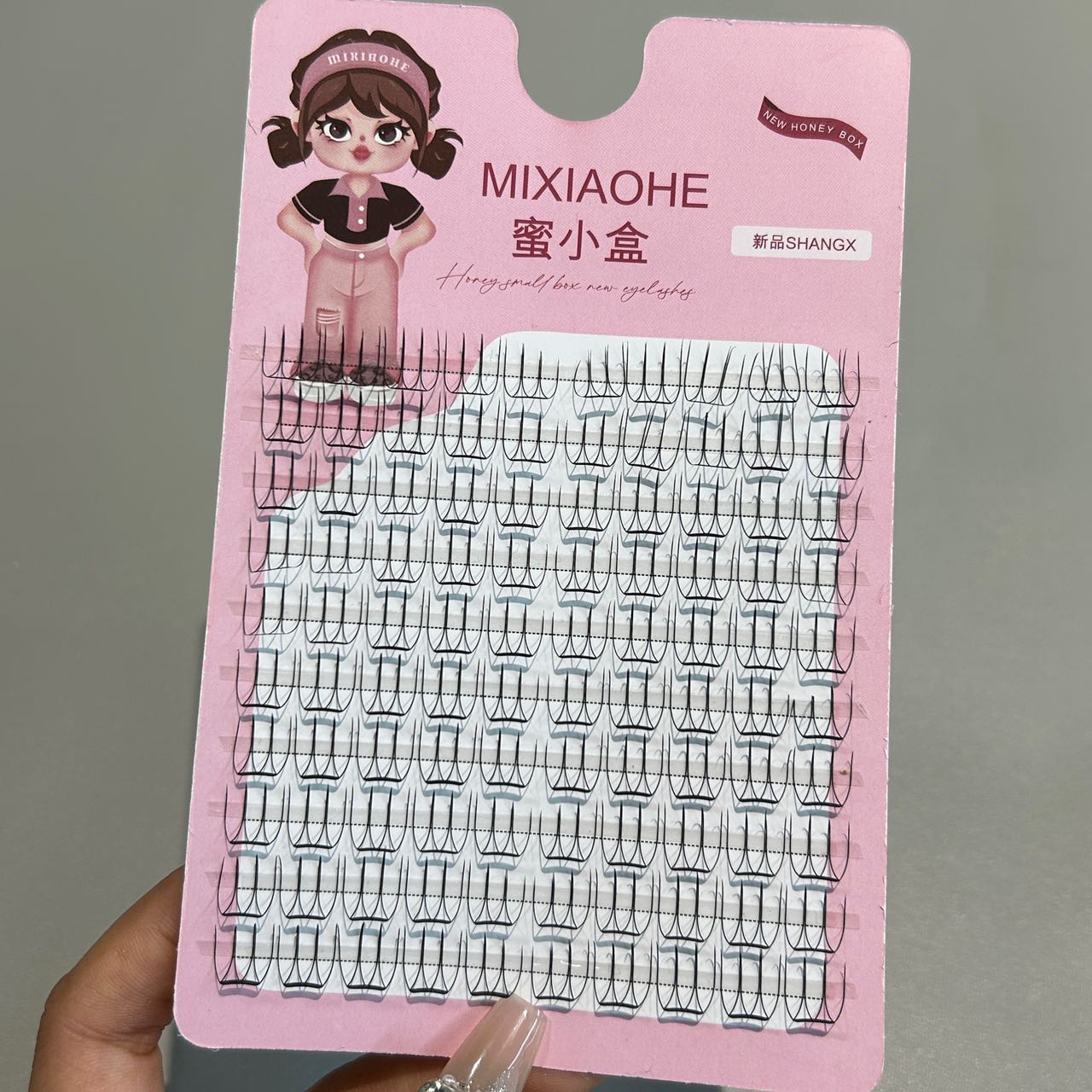 Mixiaohe Makeup Artist Same Ko - đánh giá và giá Eyelash Extension Natural