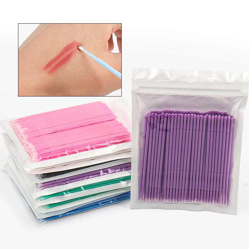 100PCS/Bag Bamboo Eyelash Exte - đánh giá và giá Eyelash Extension Examples