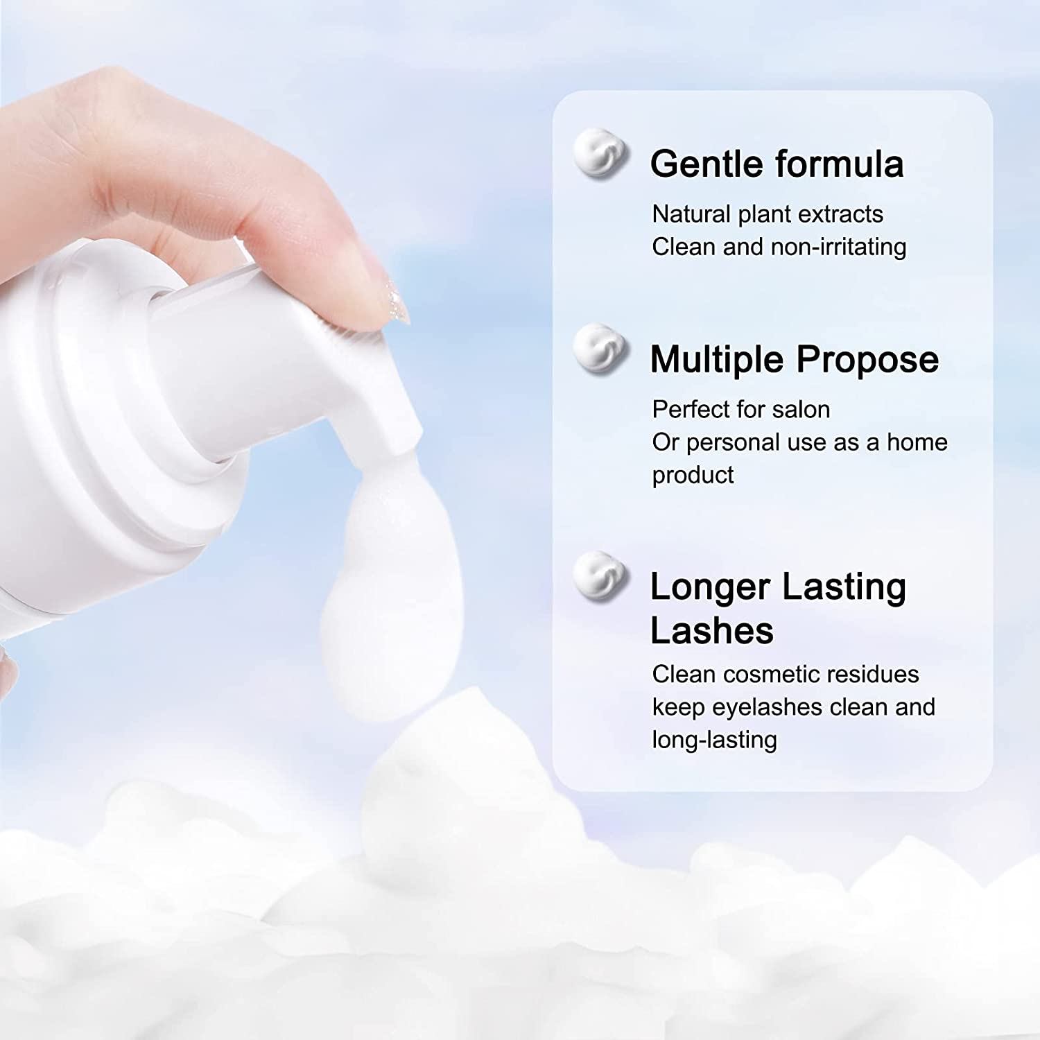 50ML Lanthome Pro Eyelash Exte - đánh giá và giá Eyelash Extension Foam Cleanser