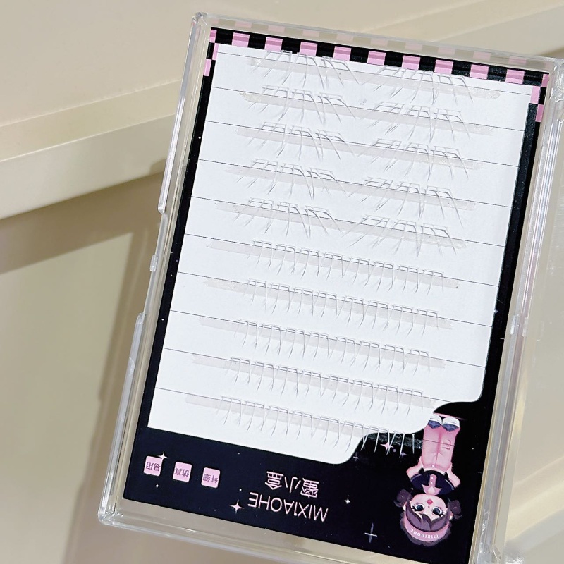 Mixiaohe White Cat Paw Individ - đánh giá và giá Eyelash Extension Natural