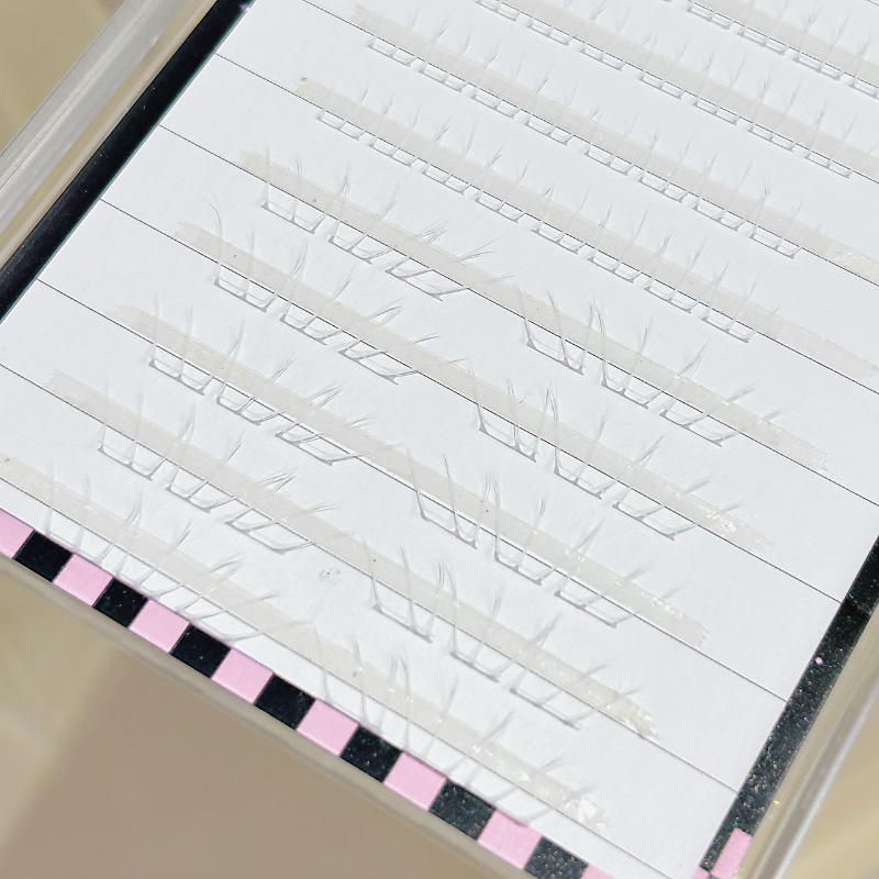 Mixiaohe White Cat Paw Individ - đánh giá và giá Eyelash Extension Natural