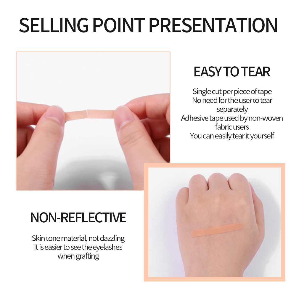 10/20pcs Eyelash Tape Non Wove - đánh giá và giá Eyelash Extension Remover At Home