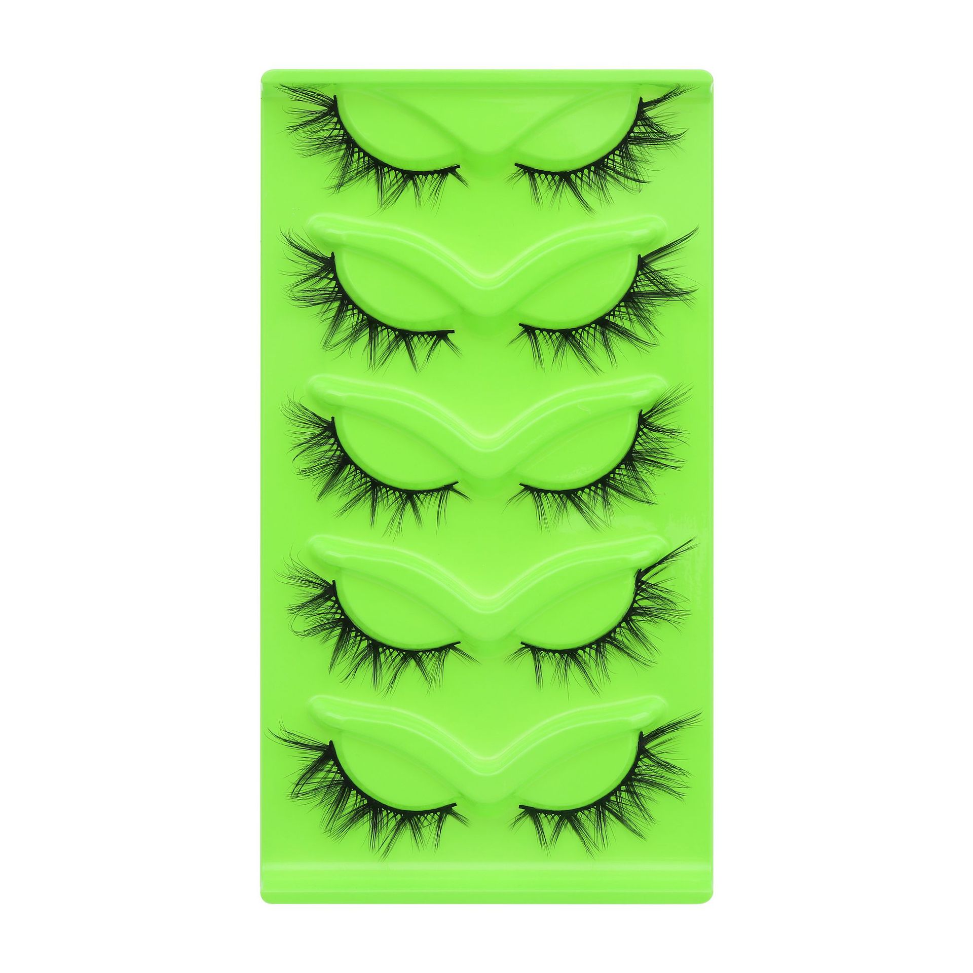 5 Pairs Thick Fluffy False Eye - đánh giá và giá Eyelash Extension Japanese