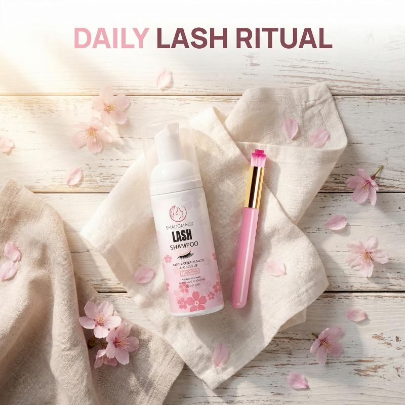 HOT! Fast Cleaning Lash Shampo - đánh giá và giá Eyelash Extension Foam Cleanser