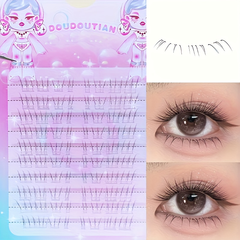 Duoduotian Cat Paw Lower Eyela - đánh giá và giá Eyelash Extension Natural