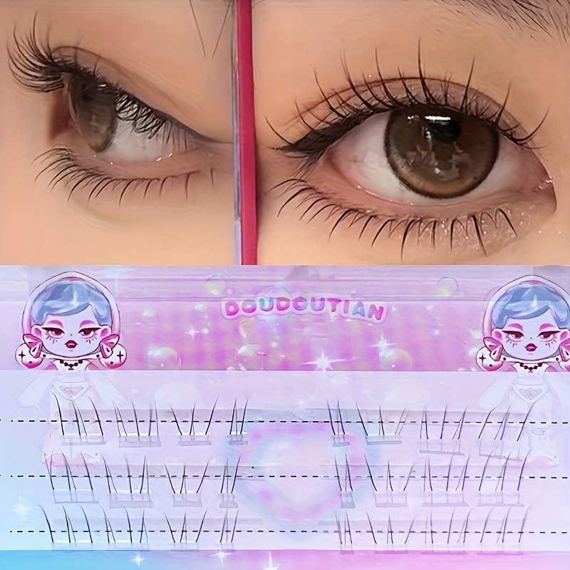 Duoduotian Cat Paw Lower Eyela - đánh giá và giá Eyelash Extension Natural