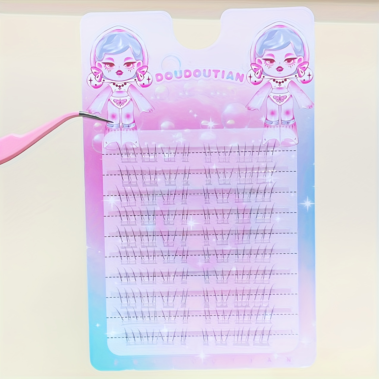 Duoduotian Cat Paw Lower Eyela - đánh giá và giá Eyelash Extension Natural