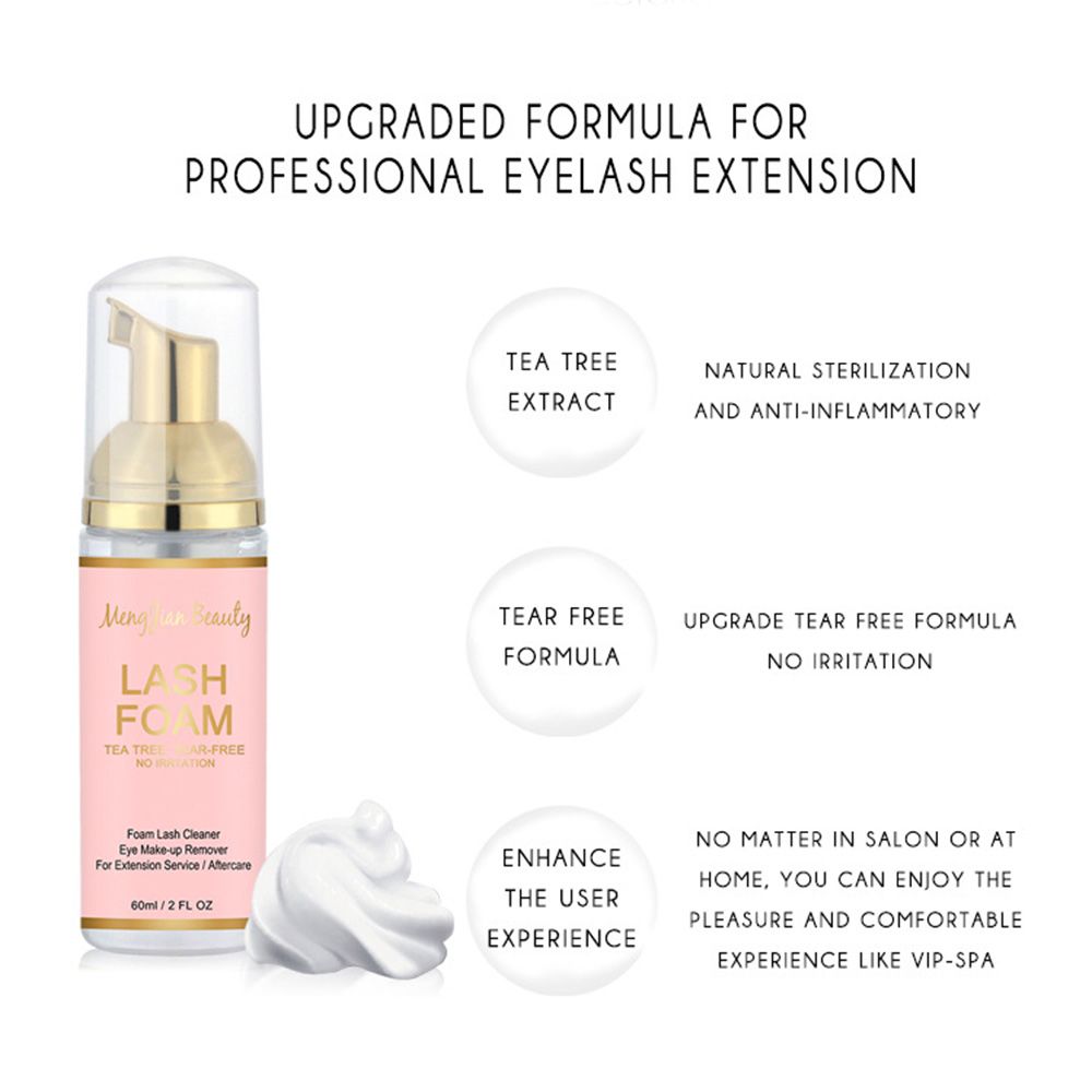 Hot Safe for Natural Lashes No - đánh giá và giá Eyelash Extension Foam Cleanser