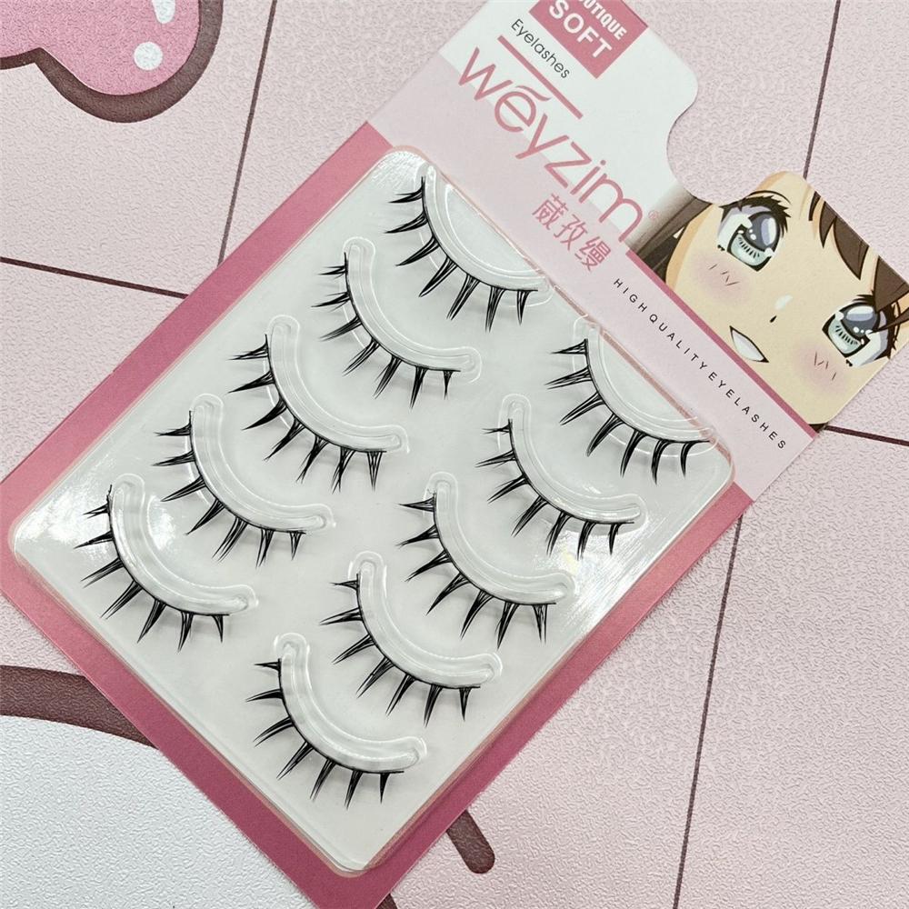 5 Pairs Pack Japanese Cosplay  - đánh giá và giá Eyelash Extension Japanese
