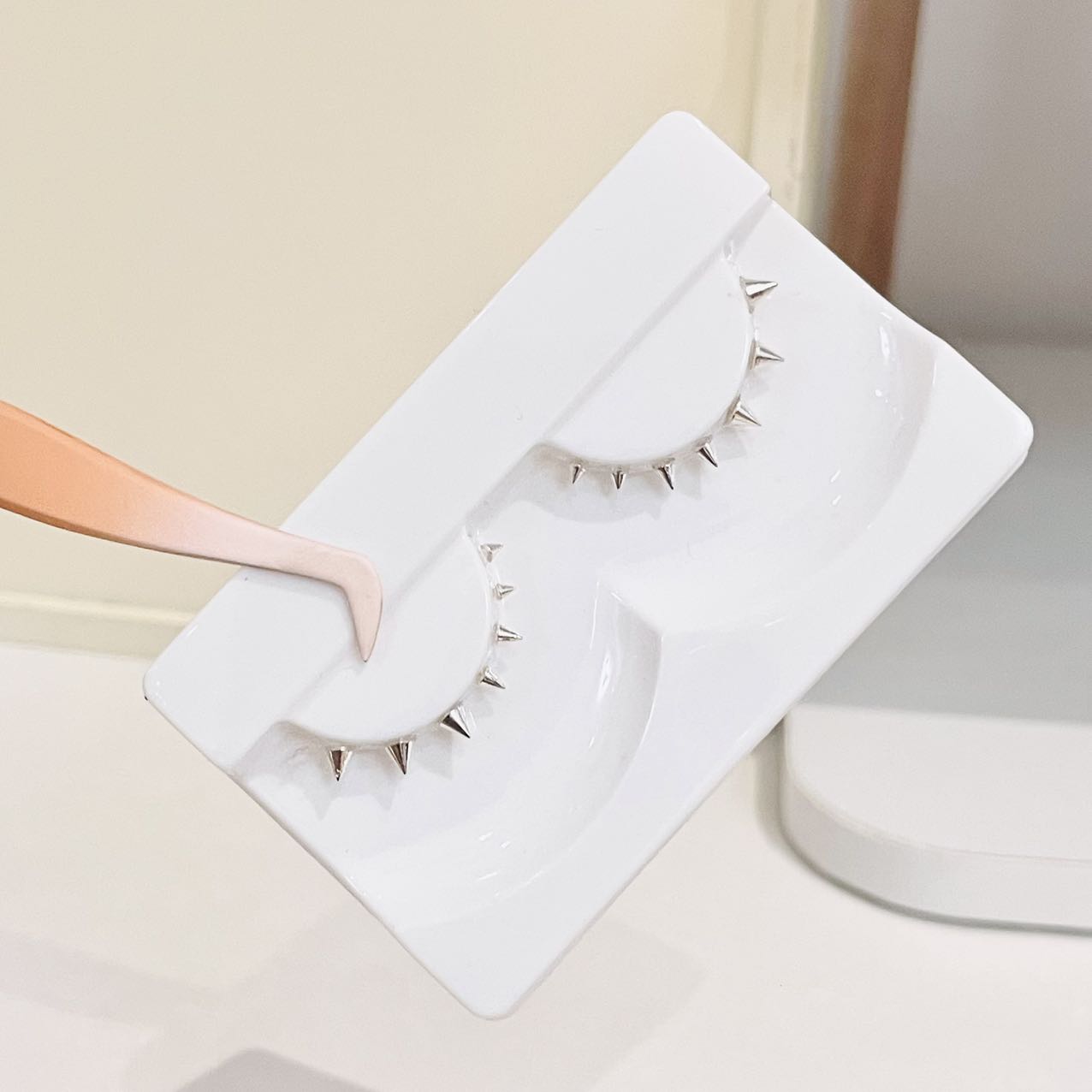 Doudoutian Silver Rivet Full S - đánh giá và giá Eyelash Extension Natural