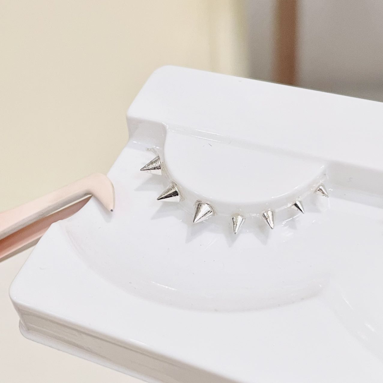Doudoutian Silver Rivet Full S - đánh giá và giá Eyelash Extension Natural