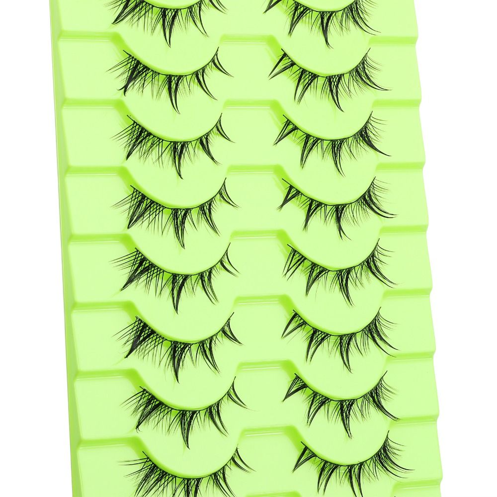 Black Japanese Cosplay False E - đánh giá và giá Eyelash Extension Japanese