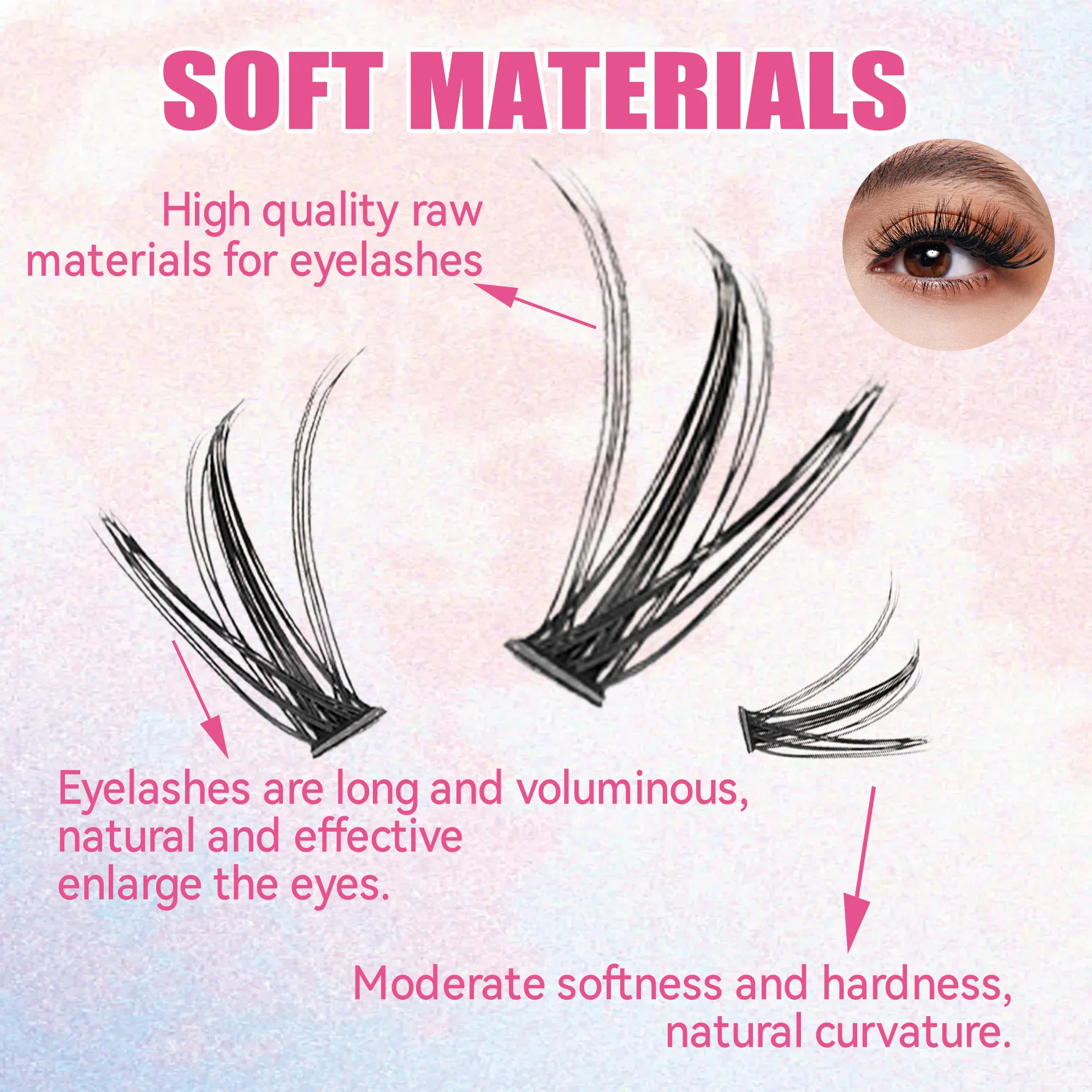 Eyelashes 200 PCS Clusters Las - đánh giá và giá Eyelash Extension Remover At Home