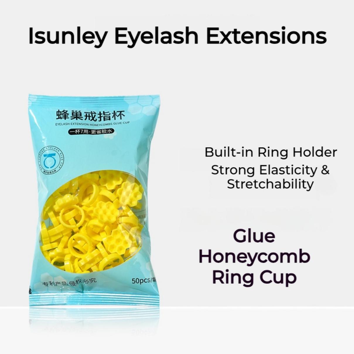 50PCS Holder Ring Cups for Eye - đánh giá và giá Eyelash Extension Guide
