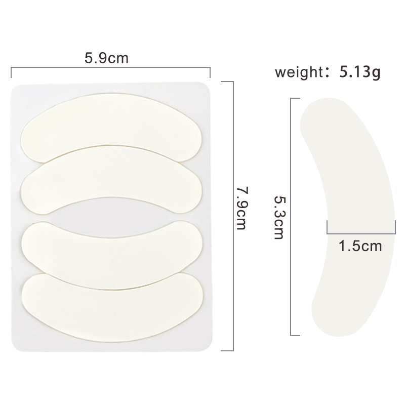 1 Pack 3D Silicone Eye Pads La - đánh giá và giá Eyelash Extension Guide