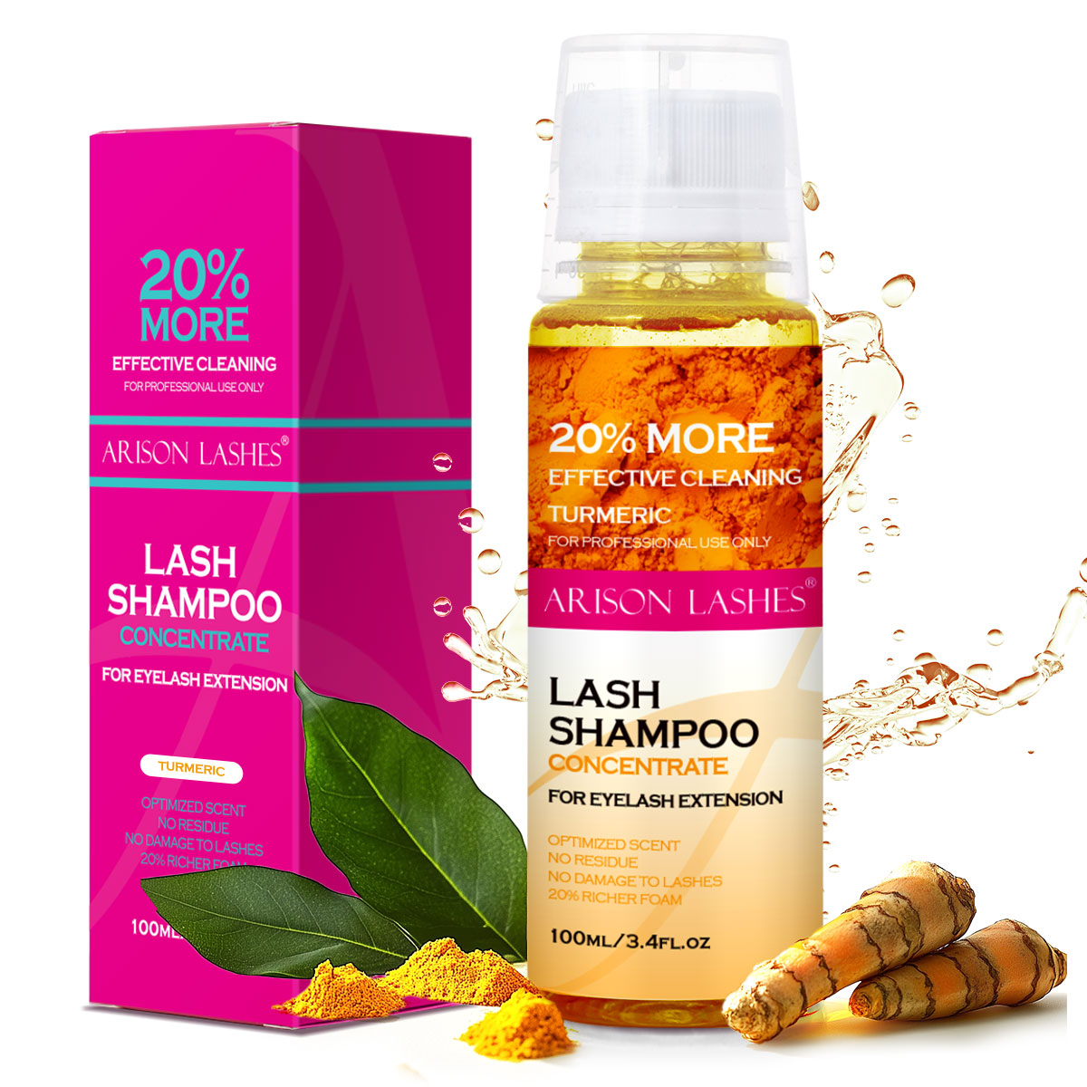 100Ml Làn Mi Dầu Gội Tập Trung - đánh giá và giá Eyelash Extension Foam Cleanser
