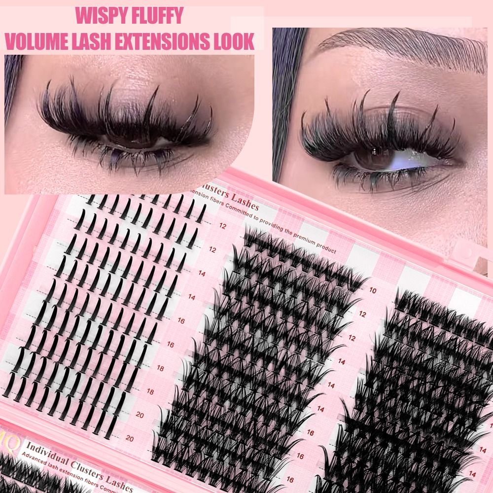 9-16mm Length False Eyelashes  - đánh giá và giá Eyelash Extension Fan