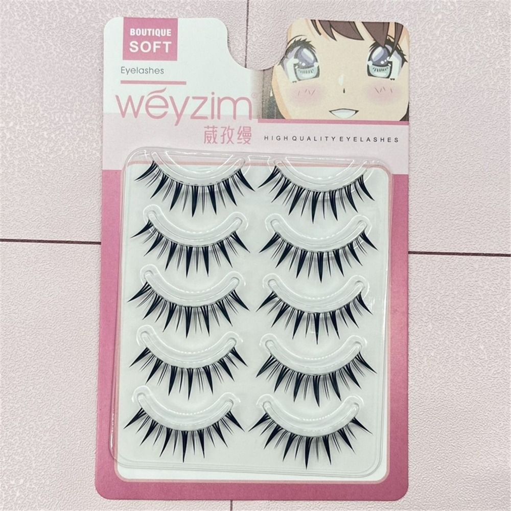 5 Pairs Pack Japanese Cosplay  - đánh giá và giá Eyelash Extension Japanese