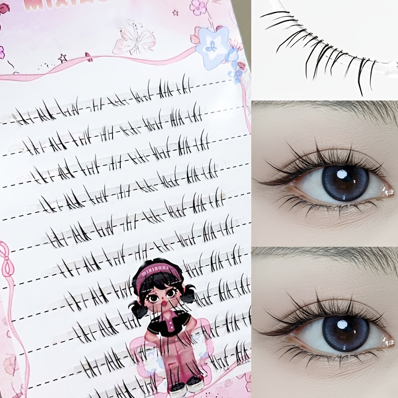 Mixiaohe Starry Manga Lower La - đánh giá và giá Eyelash Extension Natural