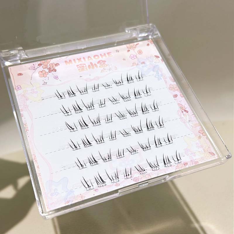 Mixiaohe Starry Manga Lower La - đánh giá và giá Eyelash Extension Natural