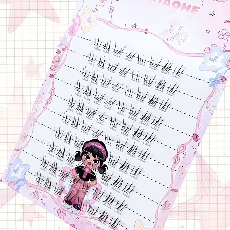 Mixiaohe Starry Manga Lower La - đánh giá và giá Eyelash Extension Natural