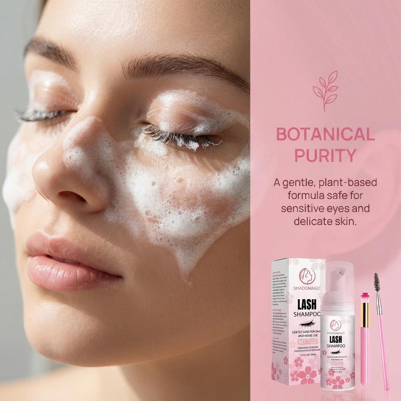 Lash Shampoo 60ML Fast Eyelash - đánh giá và giá Eyelash Extension Foam Cleanser