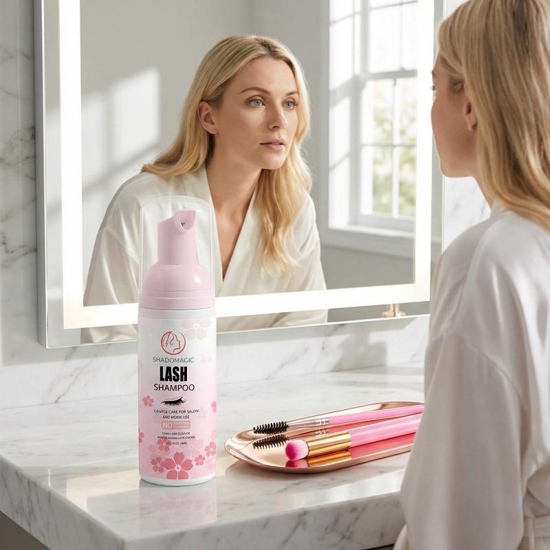 Lash Shampoo 60ML Fast Eyelash - đánh giá và giá Eyelash Extension Foam Cleanser