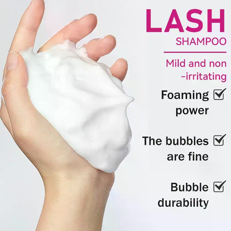 40ml Eyelash Extension Shampoo - đánh giá và giá Eyelash Extension Foam Cleanser