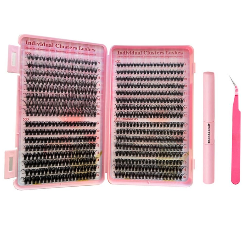 9-16mm Length False Eyelashes  - đánh giá và giá Eyelash Extension Fan