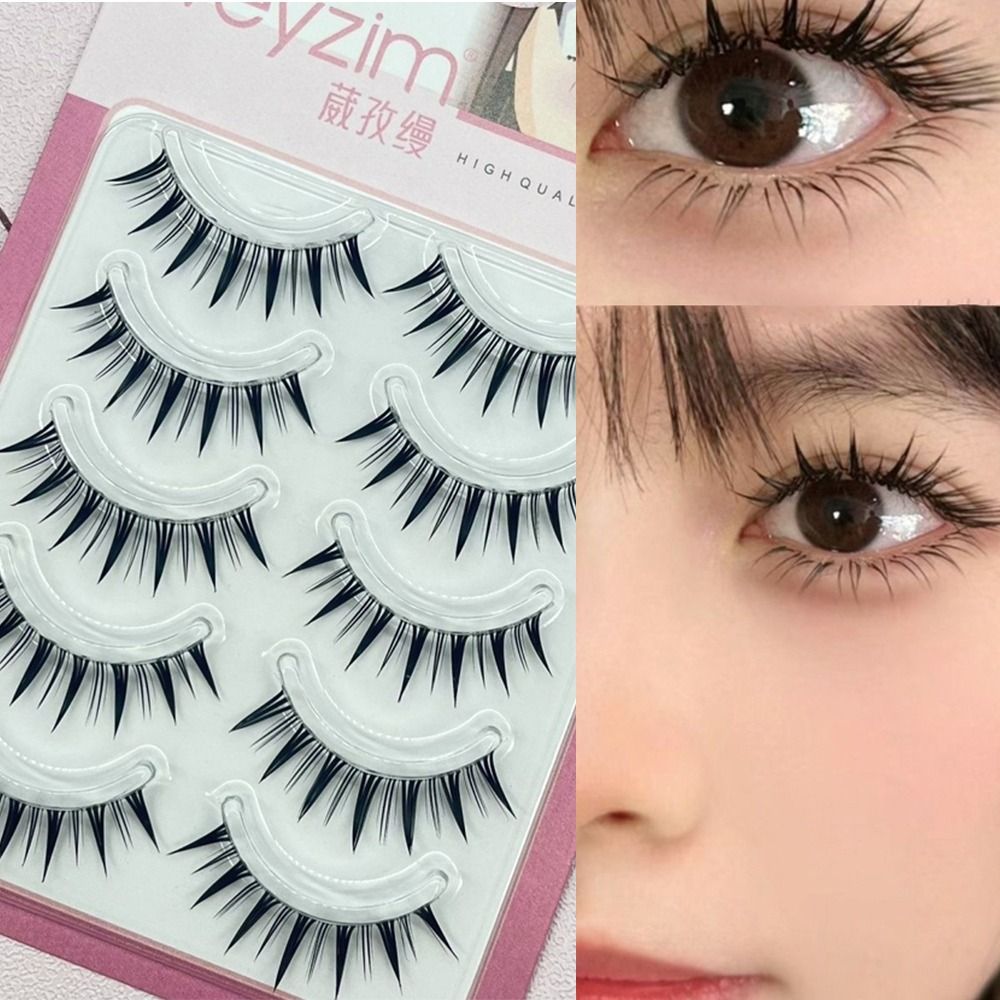 5 Pairs Pack Japanese Cosplay  - đánh giá và giá Eyelash Extension Japanese