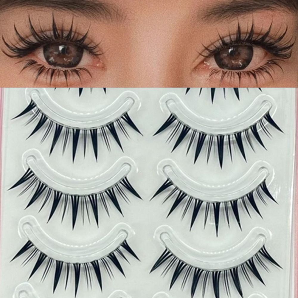 5 Pairs Pack Japanese Cosplay  - đánh giá và giá Eyelash Extension Japanese